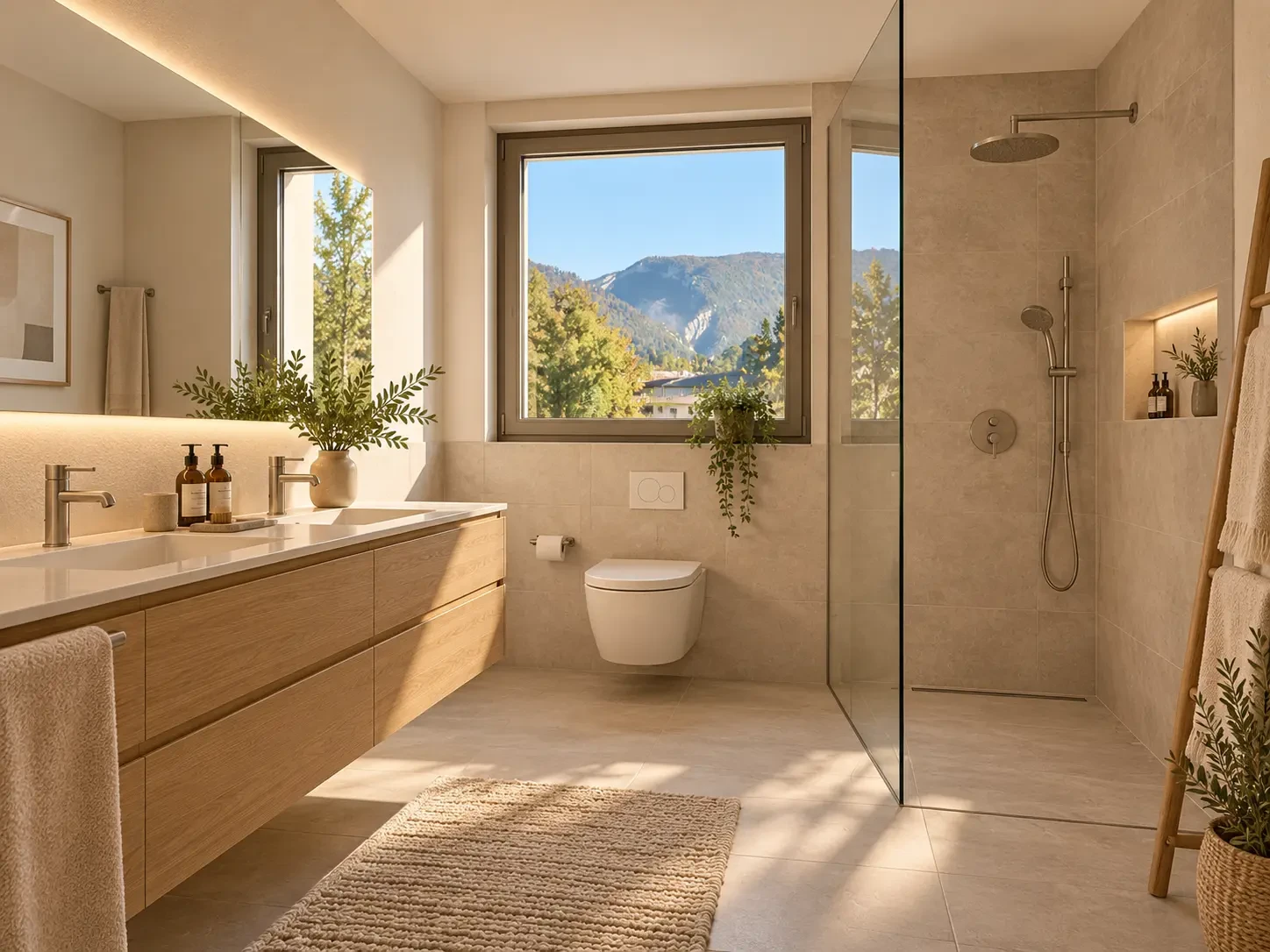 Bathroom — Interior visualisations — not photographs of completed homes.